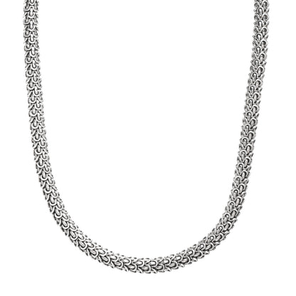 John Hardy Sterling Silver 18K Yellow Gold Naga Collar Necklace 1 of 4