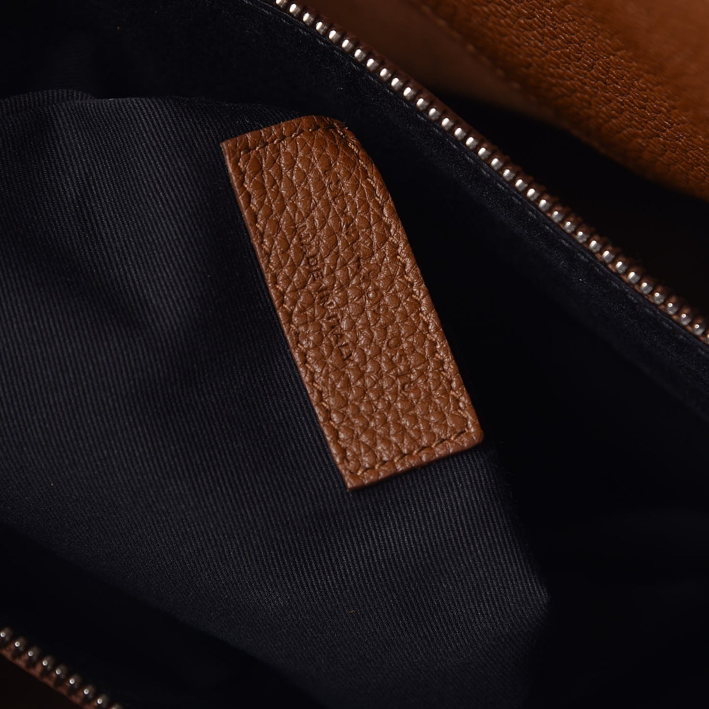 Grained Calfskin Medium Souple Sac De Jour Camel Brilliant