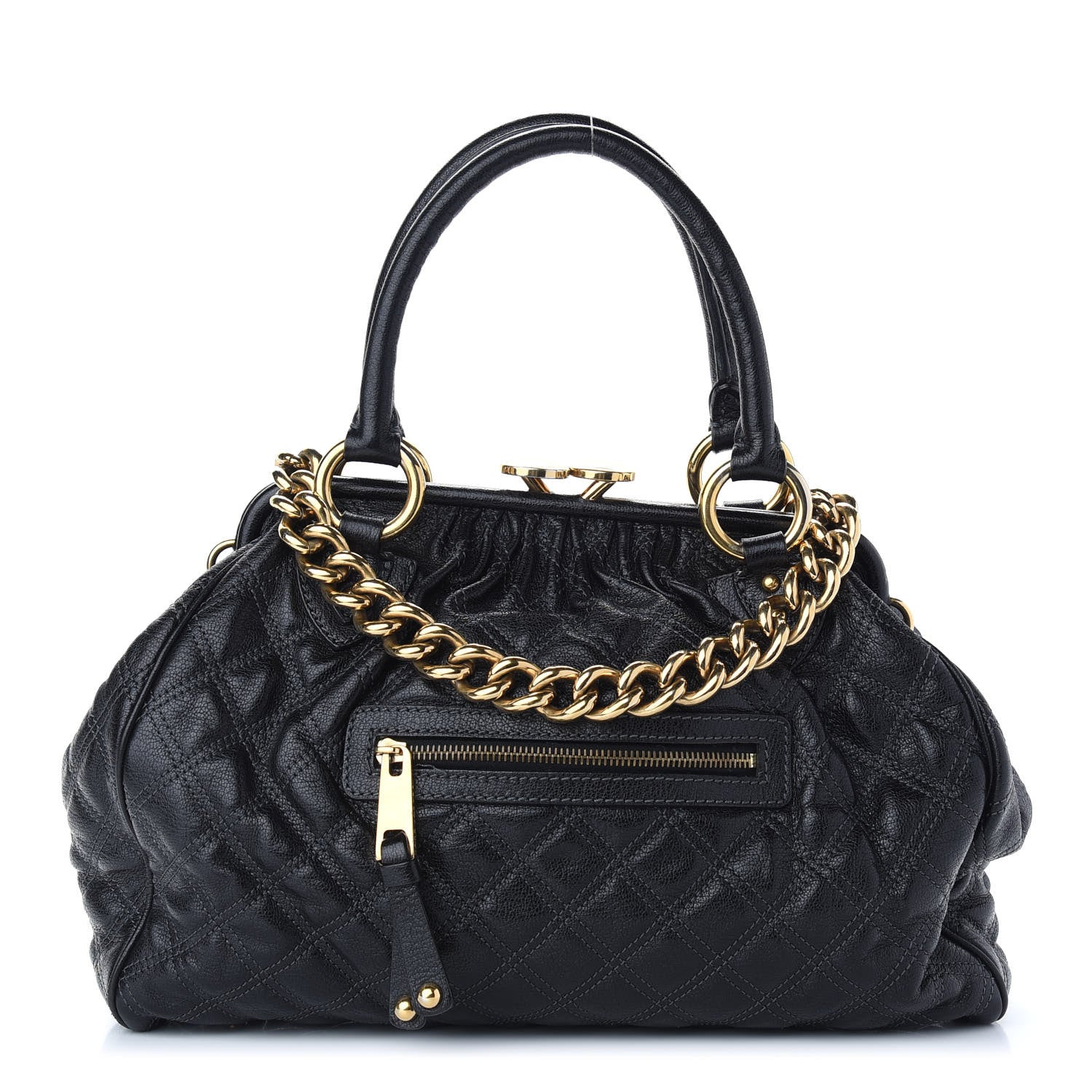Marc Jacobs Calfskin Quilted Stam Black 1 of 8