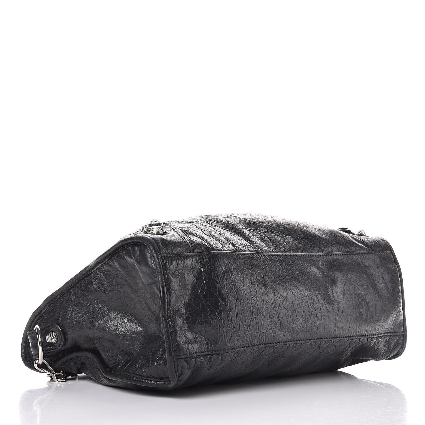 Agneau Giant 12 Silver Hardware City Black