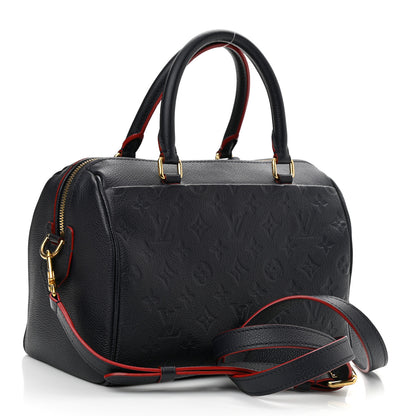 Louis Vuitton Empreinte Speedy Bandouliere 25 NM Marine Rouge 3 of 9