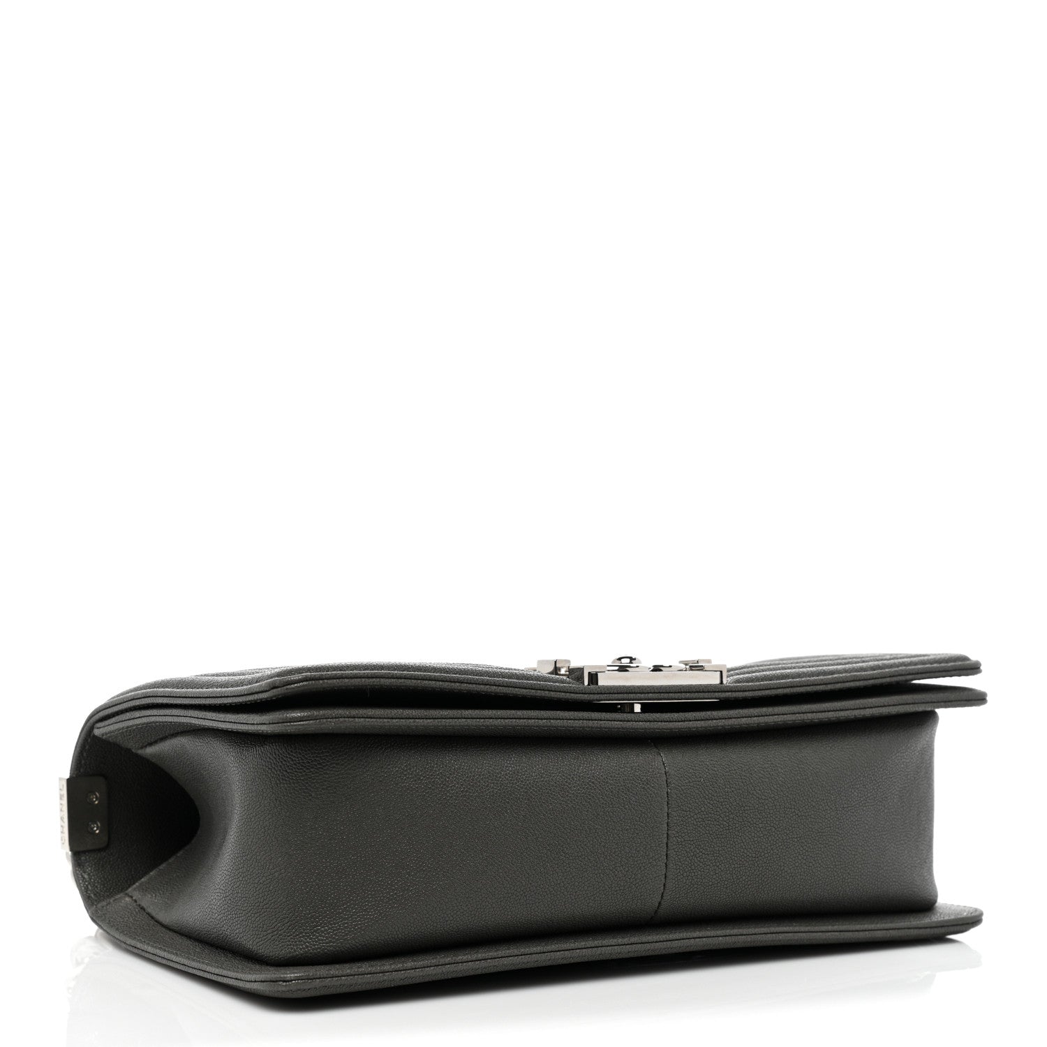 Chanel Caviar Quilted Medium Boy Flap Grey 4 of 8