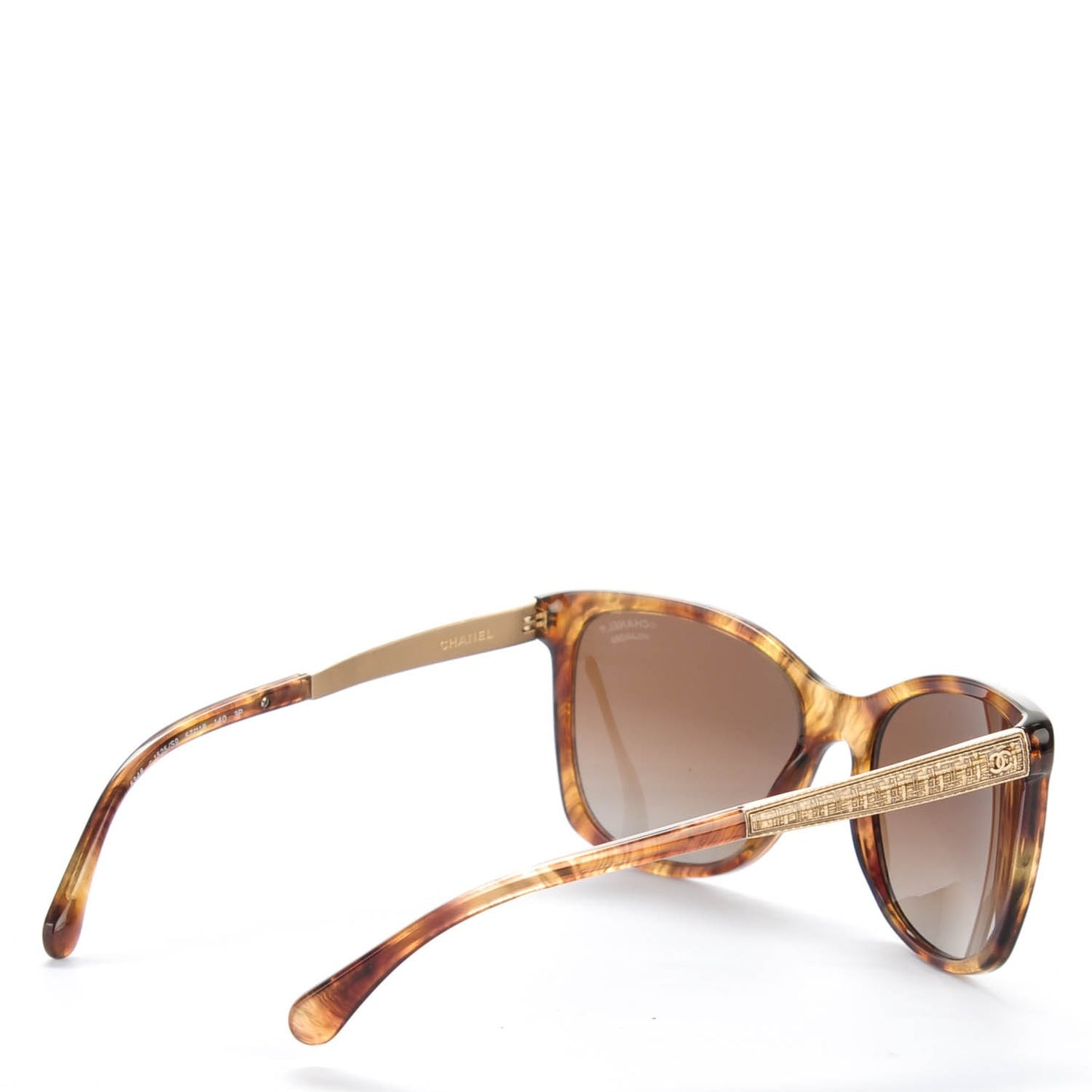 Square Signature Sunglasses 5348 Light Brown