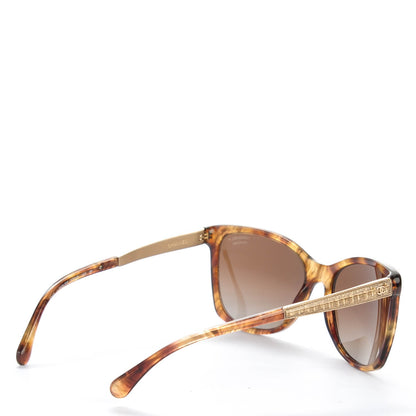 Chanel Square Signature Sunglasses 5348 Light Brown 3 of 6