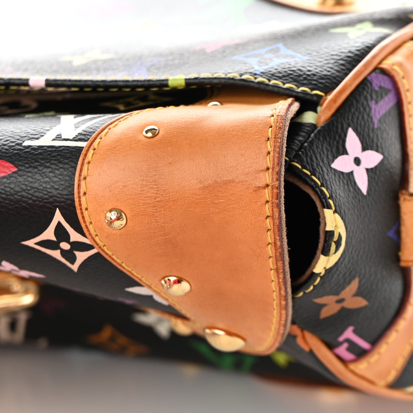 Monogram Multicolor Beverly MM Black