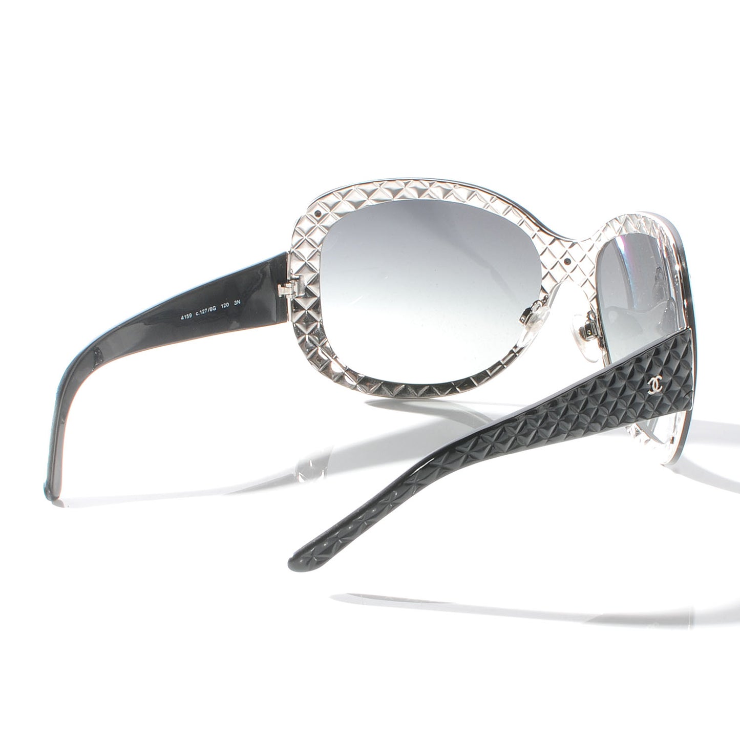 Quilted CC Sunglasses 4159 Black