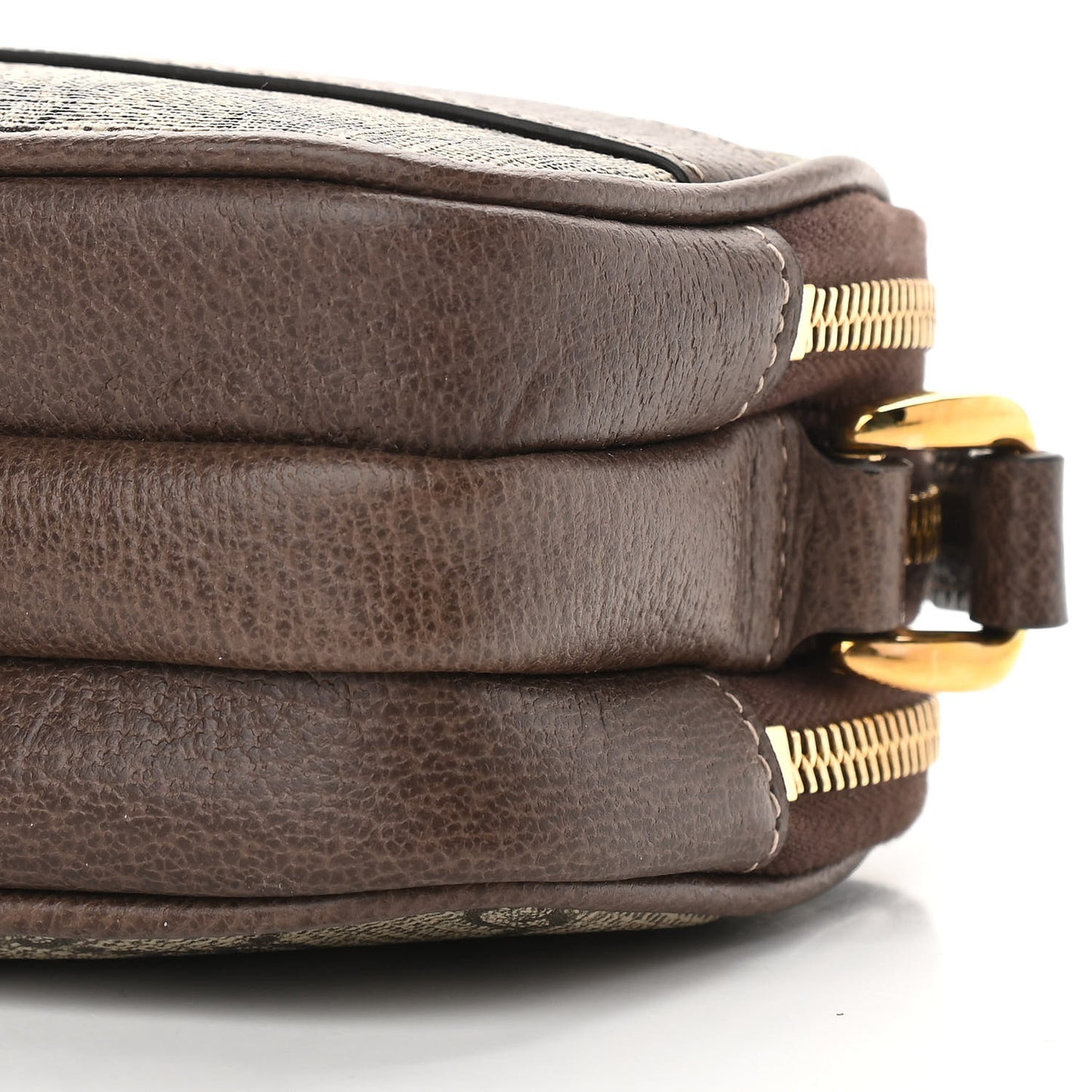 GG Supreme Monogram Web Mini Ophidia GG Bag Brown