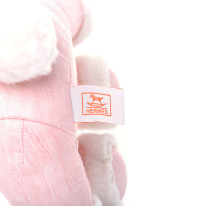 Hermes Linen Baby Hermy Plush Toy Rose Lilas 6 of 8