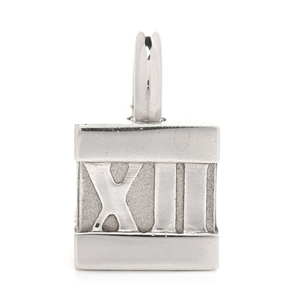Tiffany Sterling Silver Atlas Lock Charm 1 of 4