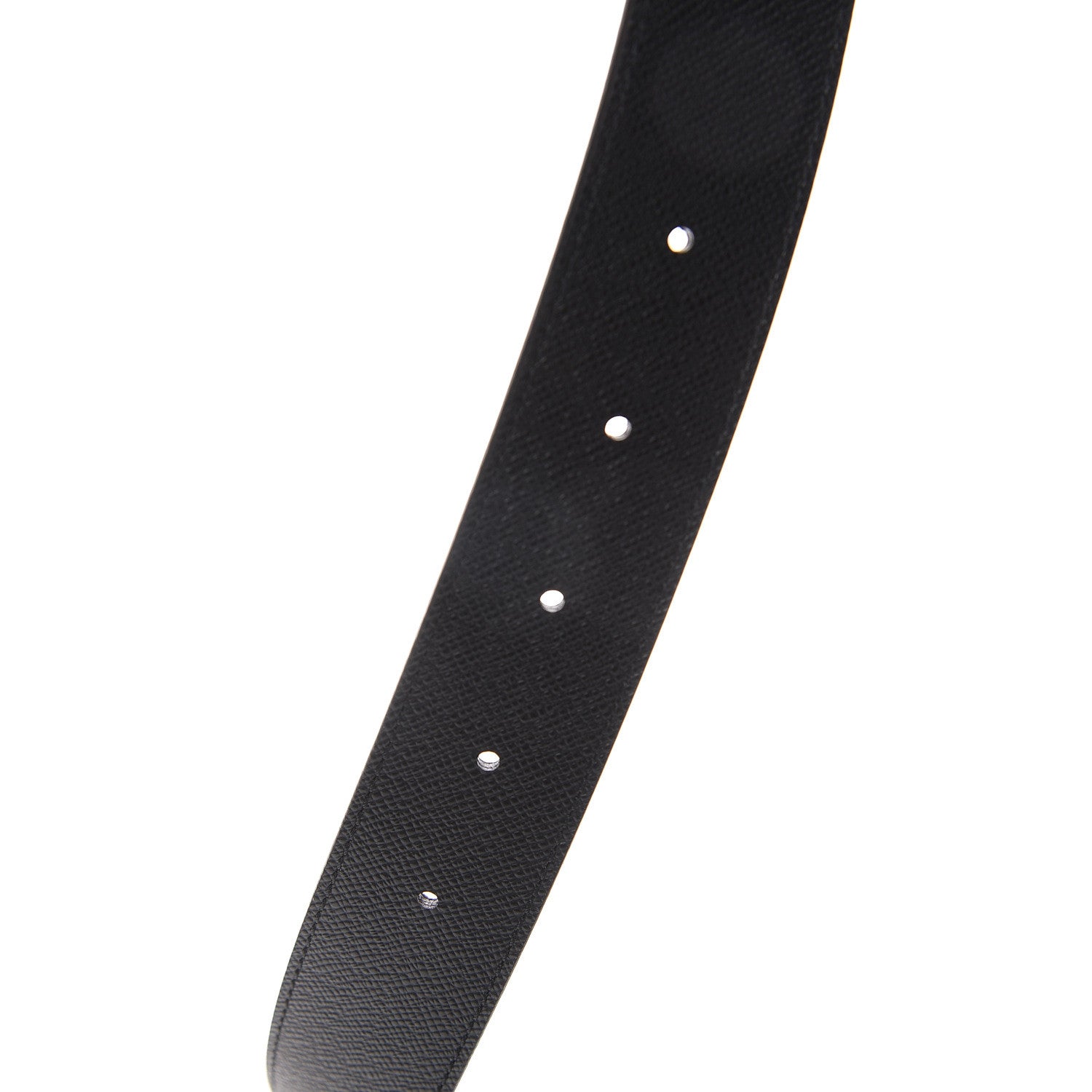Louis Vuitton Calfskin Monogram 30mm LV Initiales Reversible Belt 85 34 Black 4 of 5