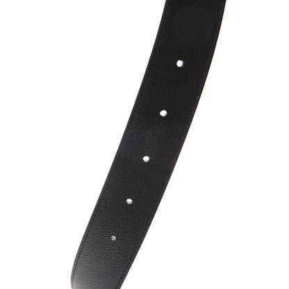 Louis Vuitton Calfskin Monogram 30mm LV Initiales Reversible Belt 85 34 Black 4 of 5