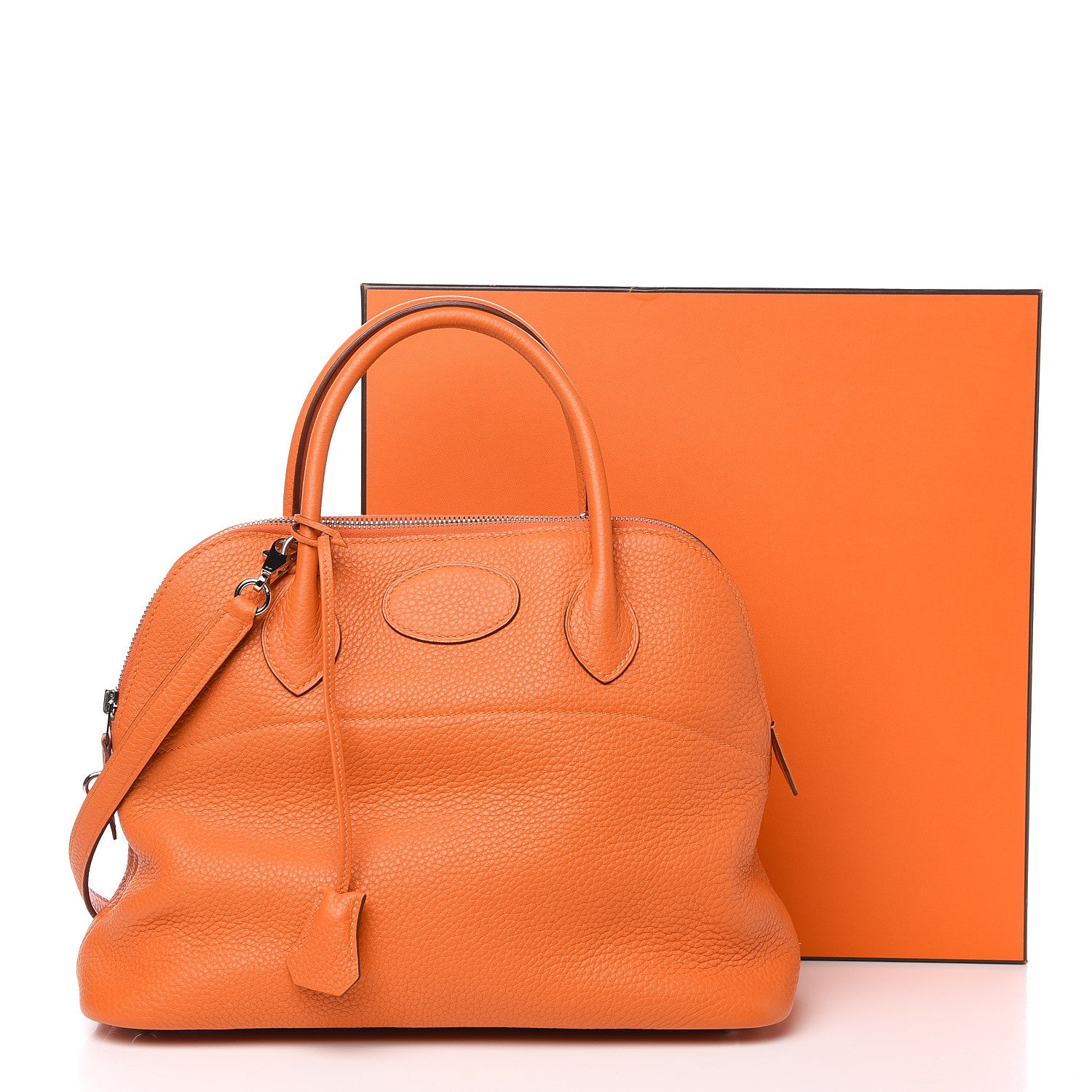 Hermes Taurillon Clemence Bolide 31 Orange 10 of 10