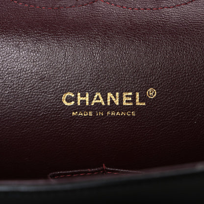 Chanel Lambskin Quilted Maxi Double Flap Black 6 of 13