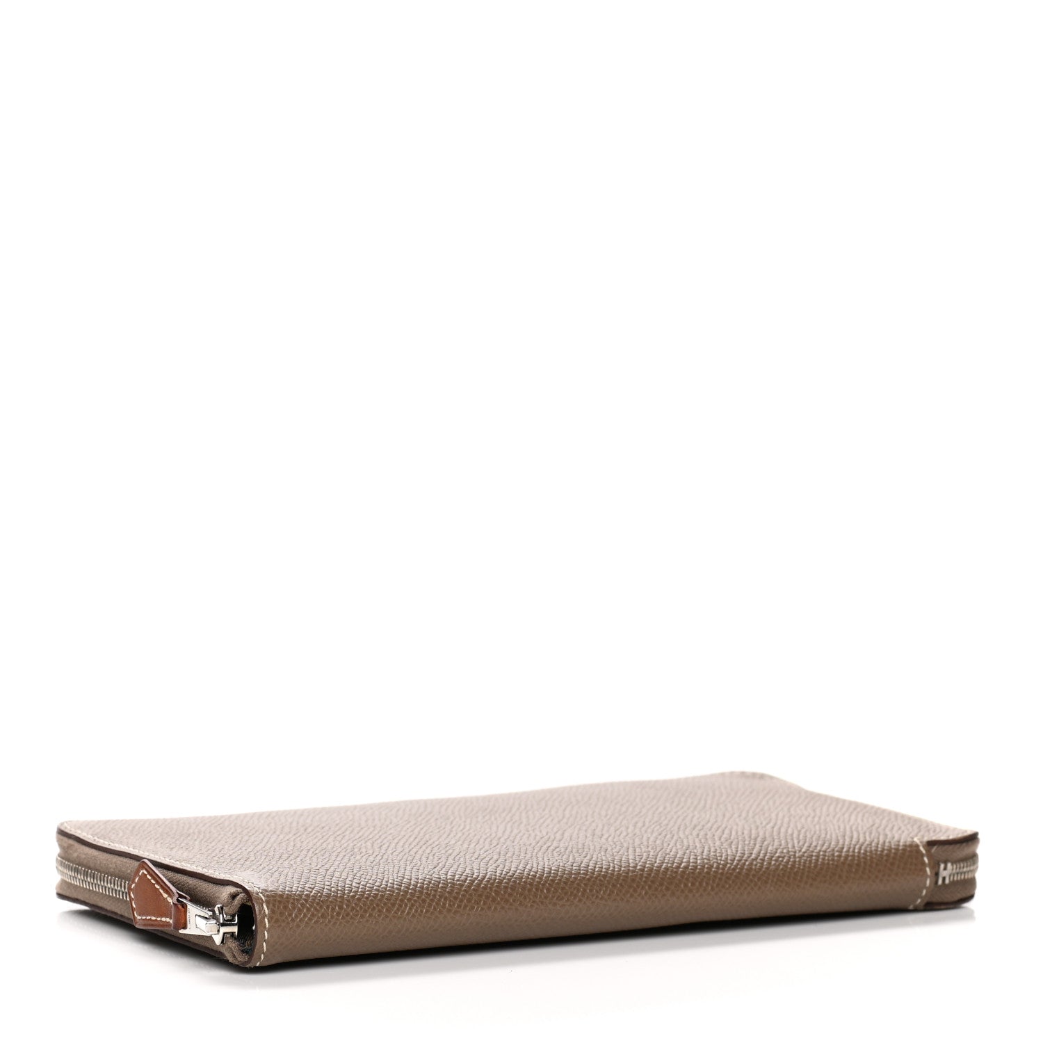 Hermes Epsom Silk'in Wallet Etoupe 4 of 8
