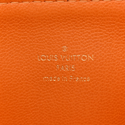 Louis Vuitton Lambskin Embossed Monogram Coussin MM Black 6 of 9