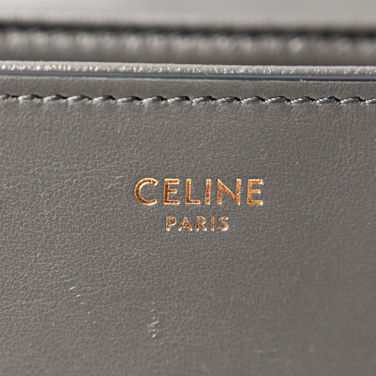 Celine Smooth Calfskin Medium Tabou Anthracite 6 of 10