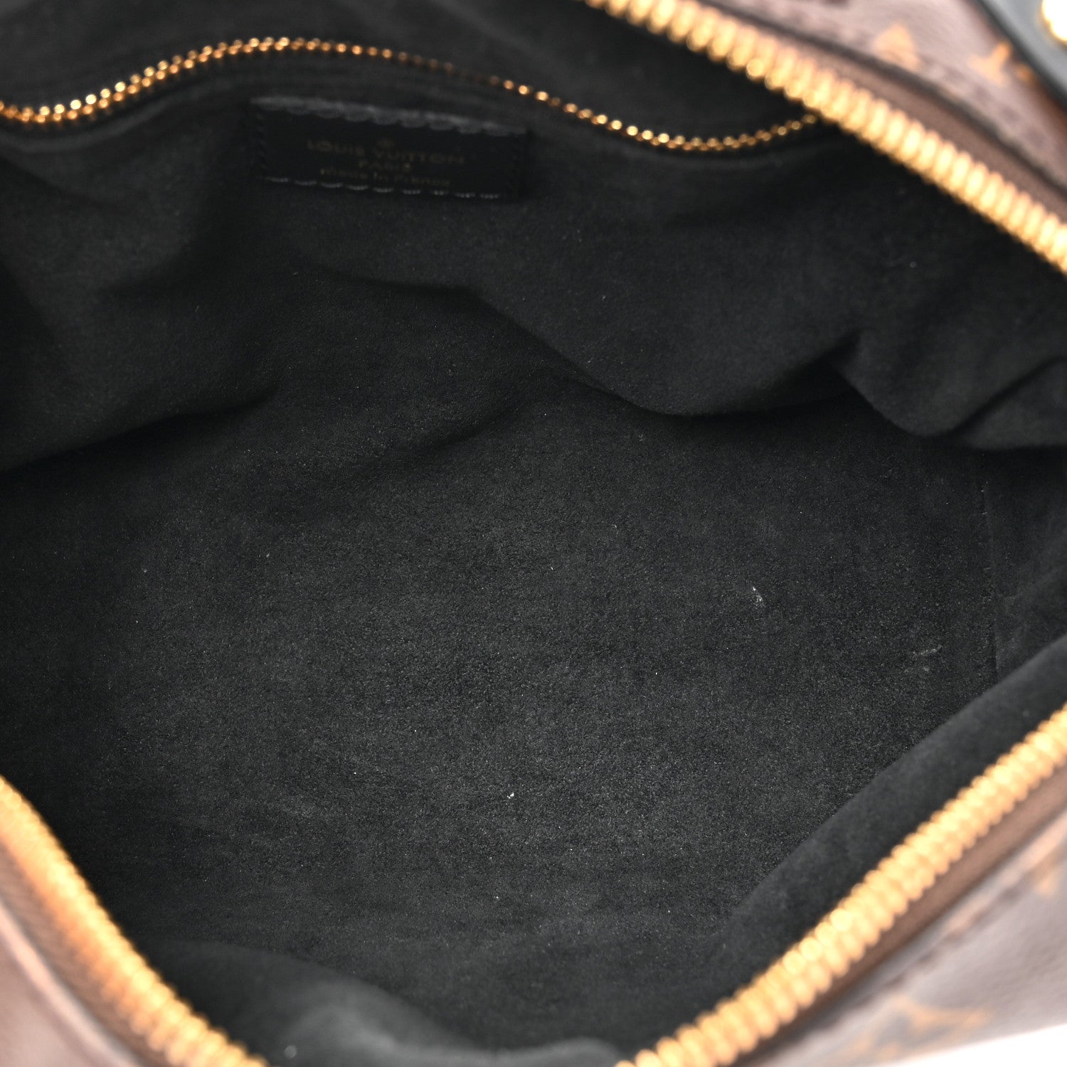 Louis Vuitton Monogram Petite Malle Souple Black 5 of 9