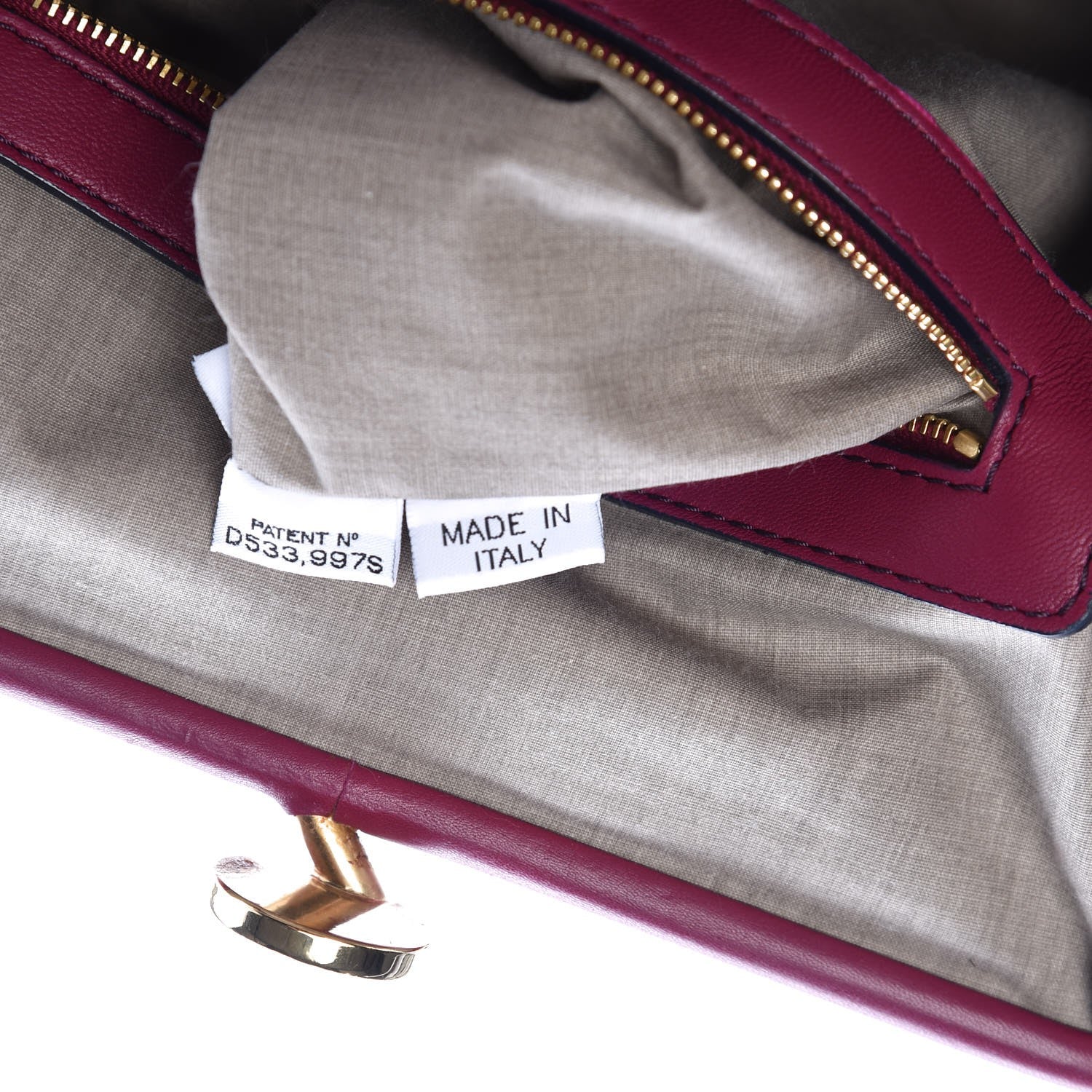 Marc Jacobs Calfskin Quilted Stam Violet 8 of 11