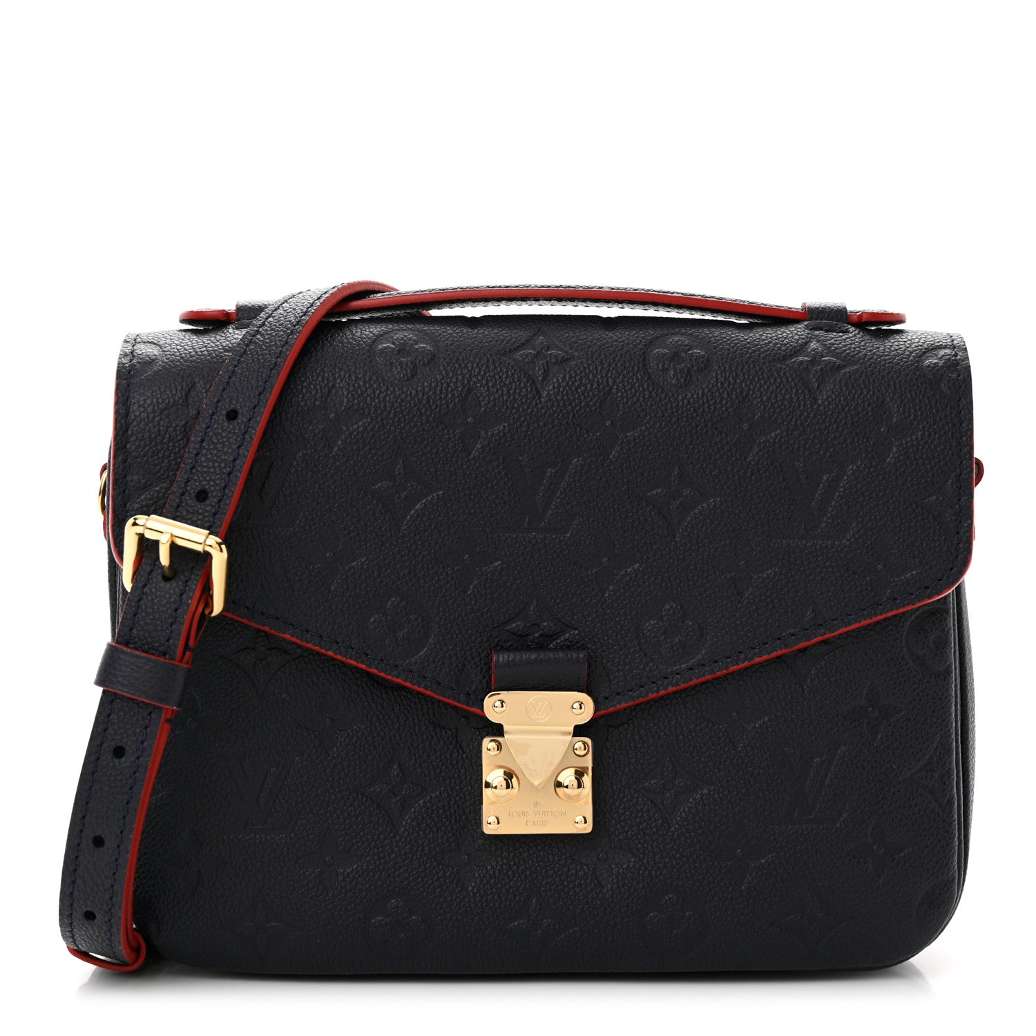 Louis Vuitton Empreinte Pochette Metis Marine Rouge 1 of 9