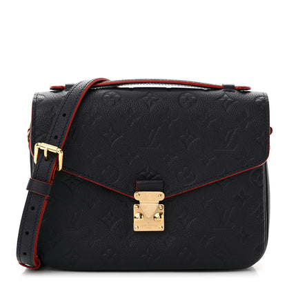 Louis Vuitton Empreinte Pochette Metis Marine Rouge 1 of 9