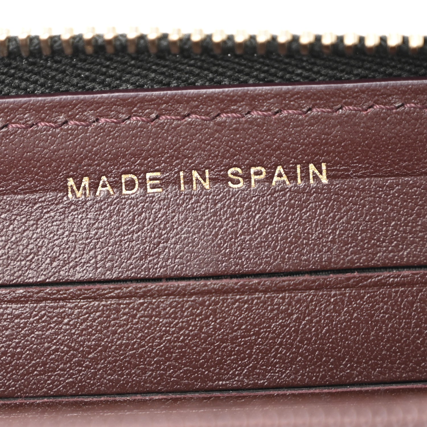 Chanel Caviar Chevron Quilted Medium Zip Around Wallet Black 7 of 13