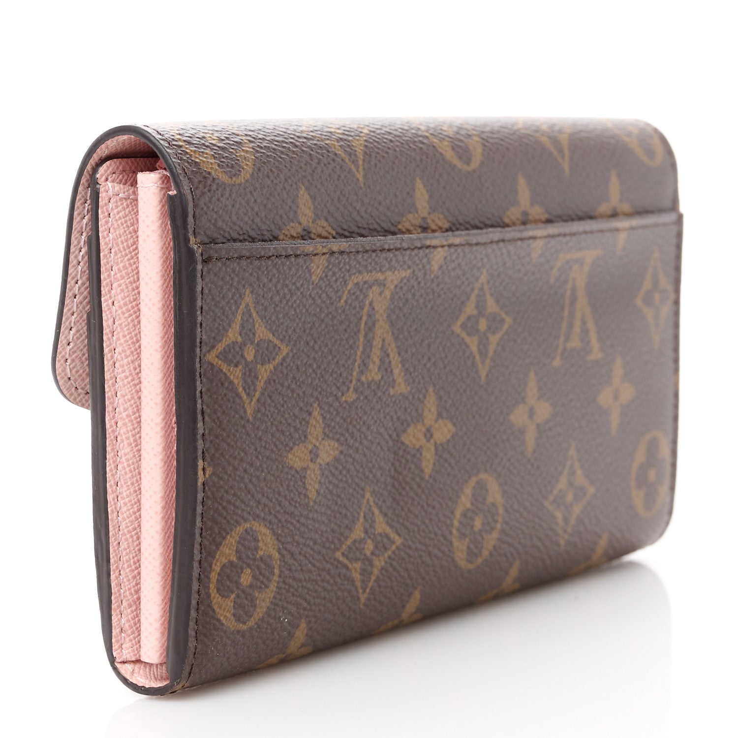 Louis Vuitton Monogram Sarah Wallet NM Rose Ballerine 3 of 10