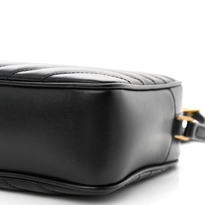 Saint Laurent Calfskin Matelasse Monogram Lou Camera Bag Black 10 of 13