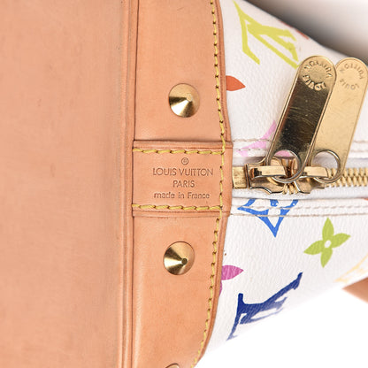 Louis Vuitton Monogram Multicolor Alma White 6 of 16