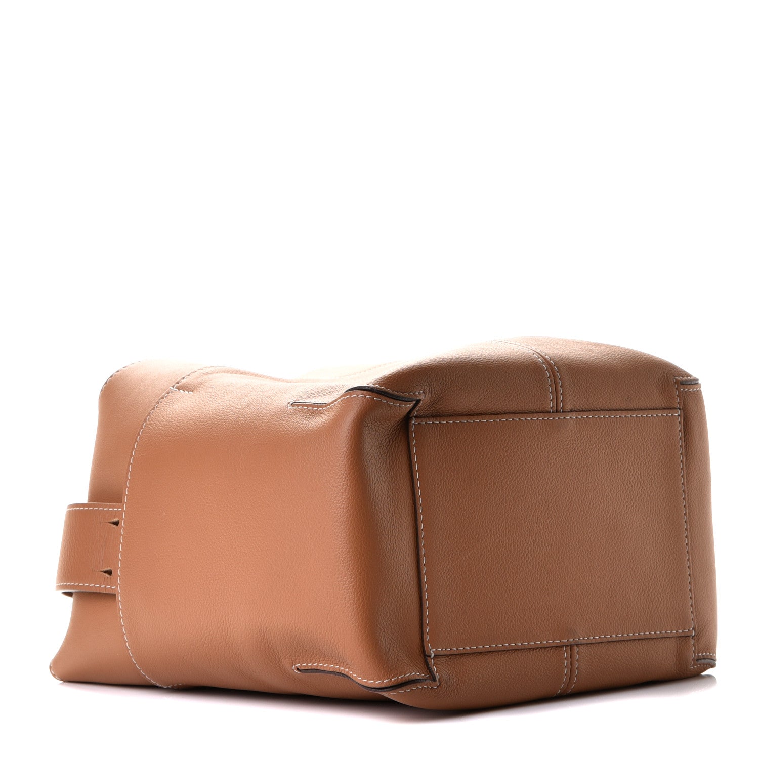 Delvaux Grained Calfskin Mini So Cool Satchel Vegetal Ivory 3 of 5