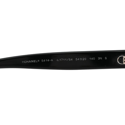 Chanel Acetate CC Butterfly Sunglasses 5414 Black Pink 5 of 11