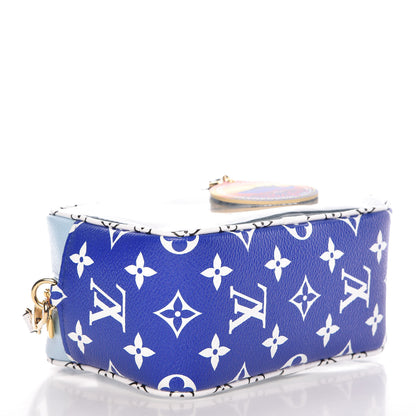Louis Vuitton Monogram Giant Portofino Beach Pouch Blue 4 of 9
