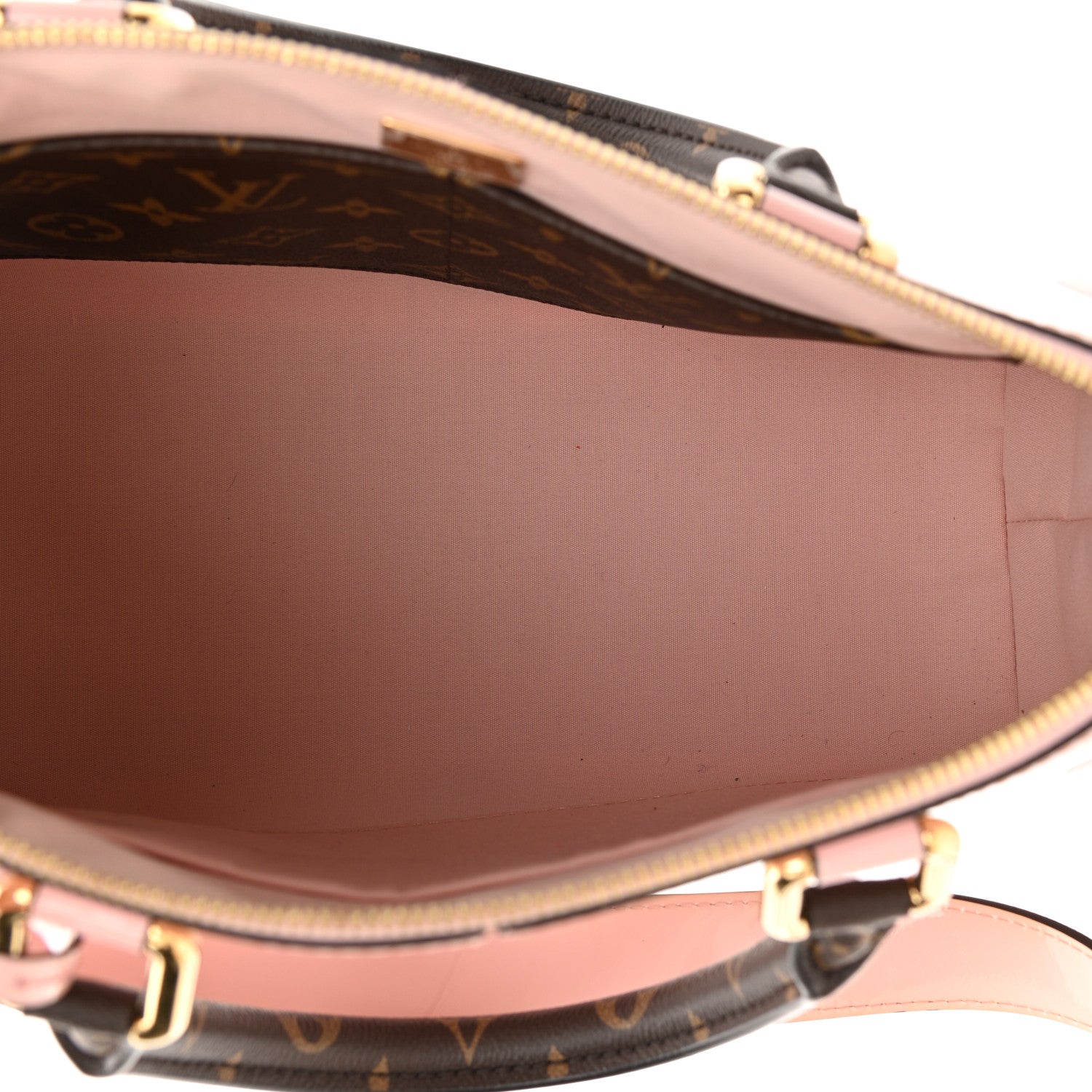 Louis Vuitton Patent Calfskin Miroir Tote Rose Ballerine 5 of 10