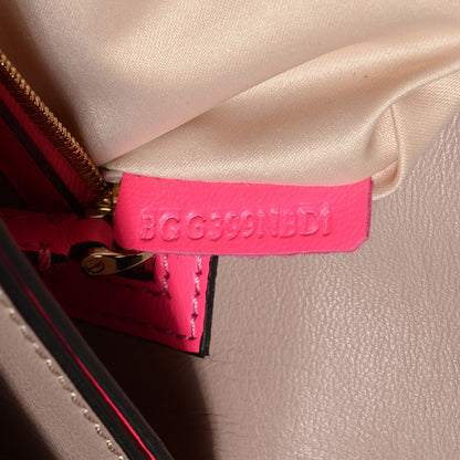 Valentino Garavani Nappa Rockstud Wristlet Clutch Fuxia Fluo 7 of 9