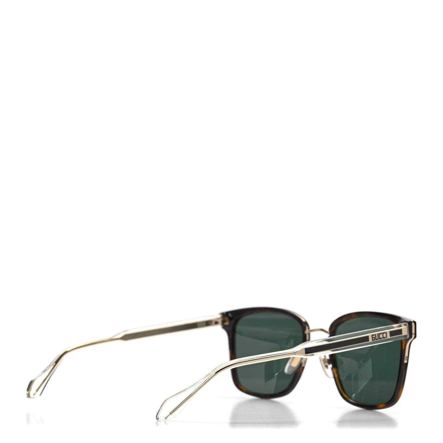 Gucci Acetate Specialized Fit Square Sunglasses GG0563SK Havana 4 of 7