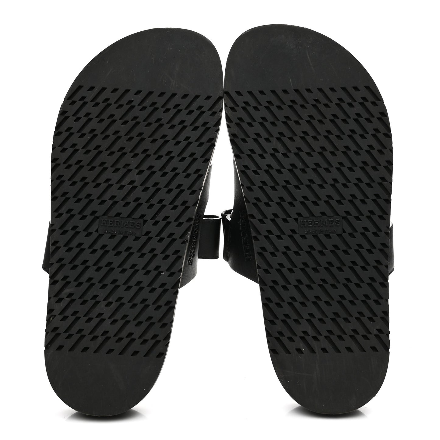 Calfskin Womens Chypre Sandals 36.5 Black