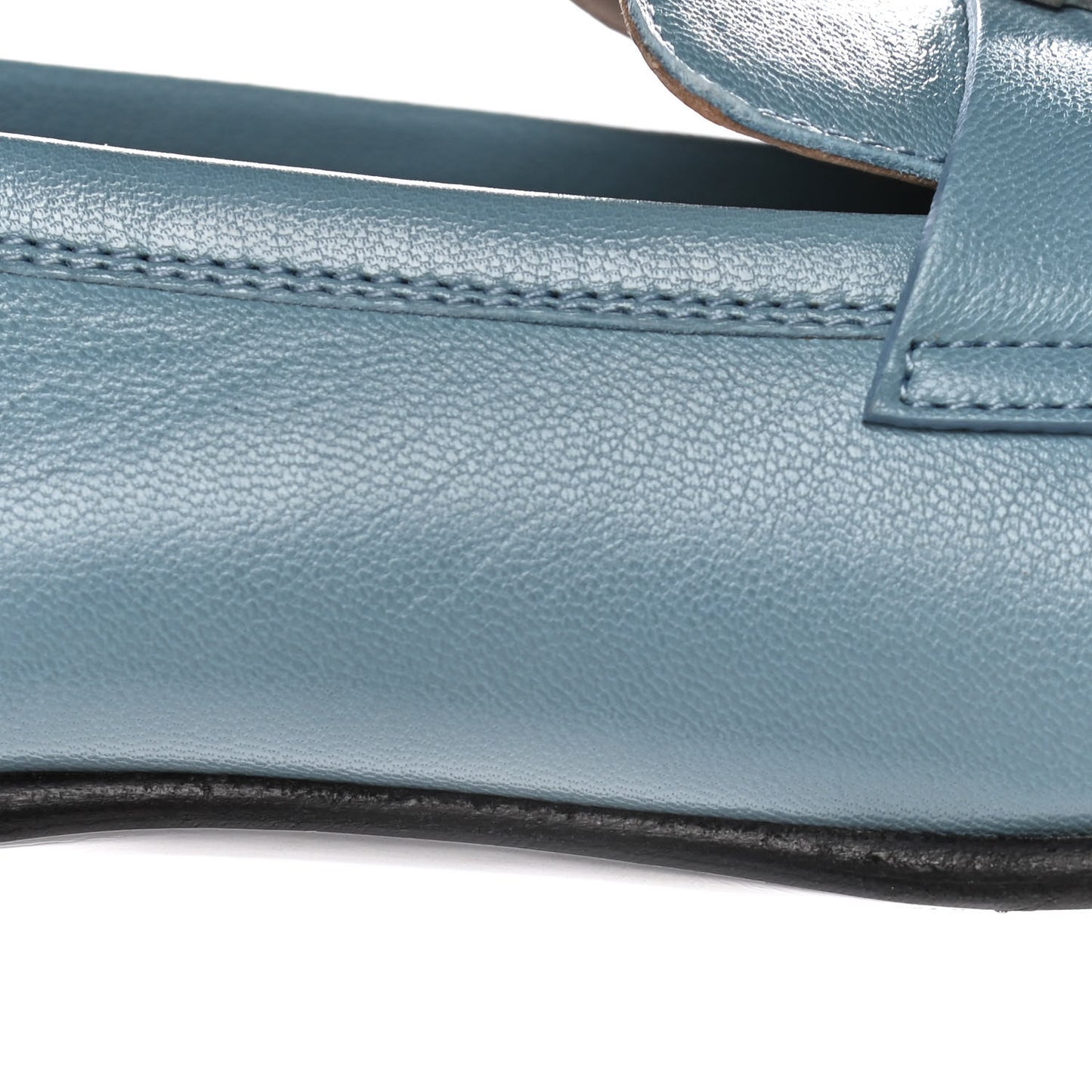 Goatskin Paris Loafers 37 Bleu Dorset