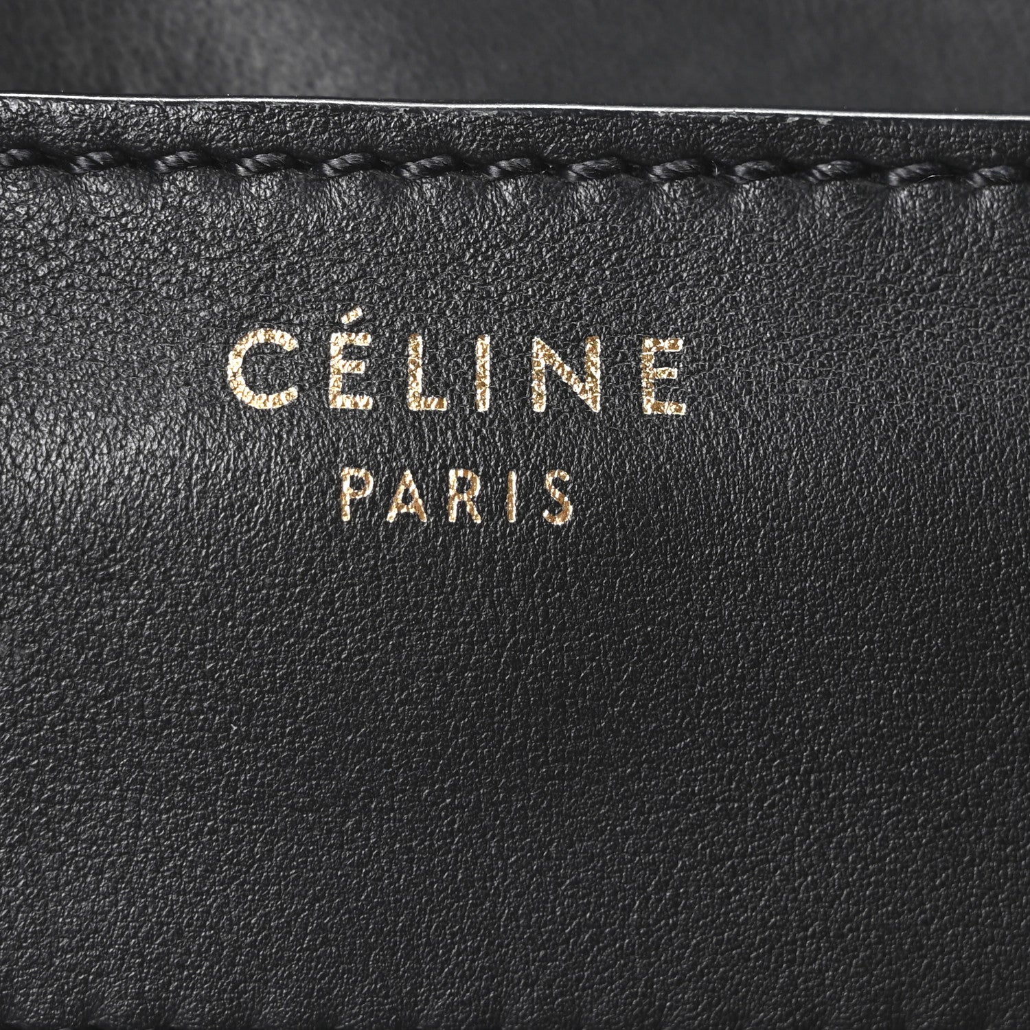 Celine Smooth Calfskin Mini Luggage Black 6 of 10