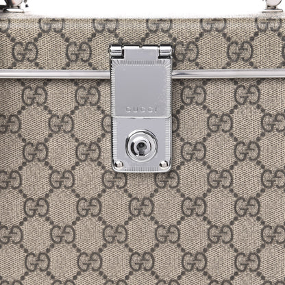 Gucci GG Supreme Monogram Globe-Trotter Beauty Case Brown 9 of 9