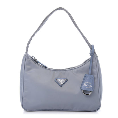 Prada Tessuto Nylon Mini Re-Edition 2000 Bag Astrale 1 of 11