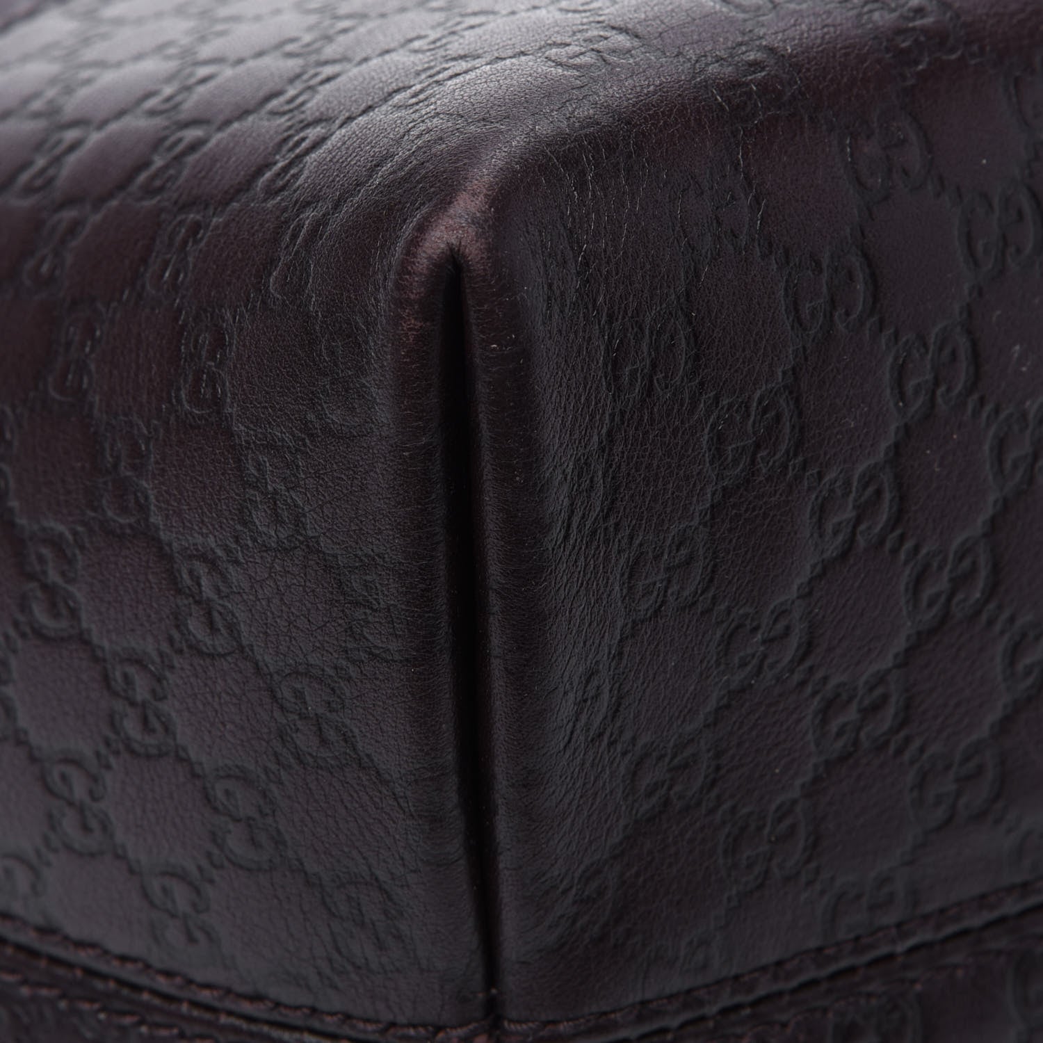 Gucci Guccissima Medium Bree Shoulder Bag Chocolate 20 of 28