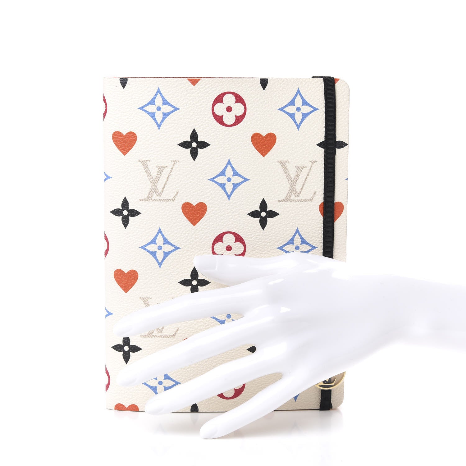 Louis Vuitton Game On Clemence Notebook MM White 2 of 8