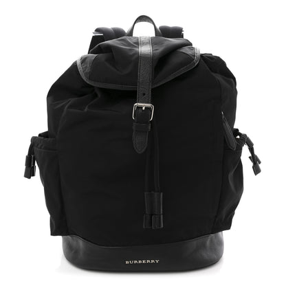 Burberry Nylon Grained Calfskin Watson Diaper Bag Black 1 of 16