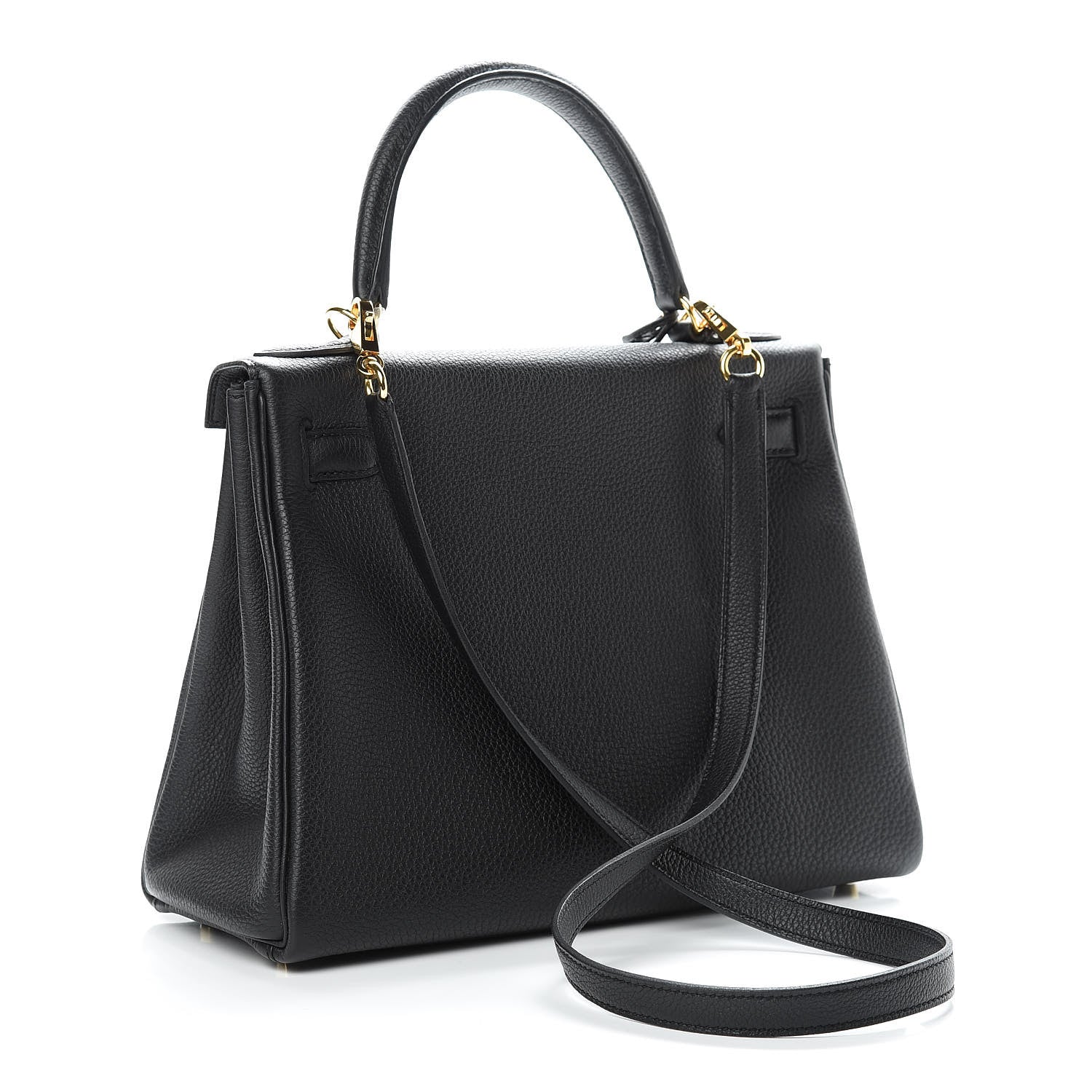 Hermes Togo Kelly Retourne 28 Black 4 of 40