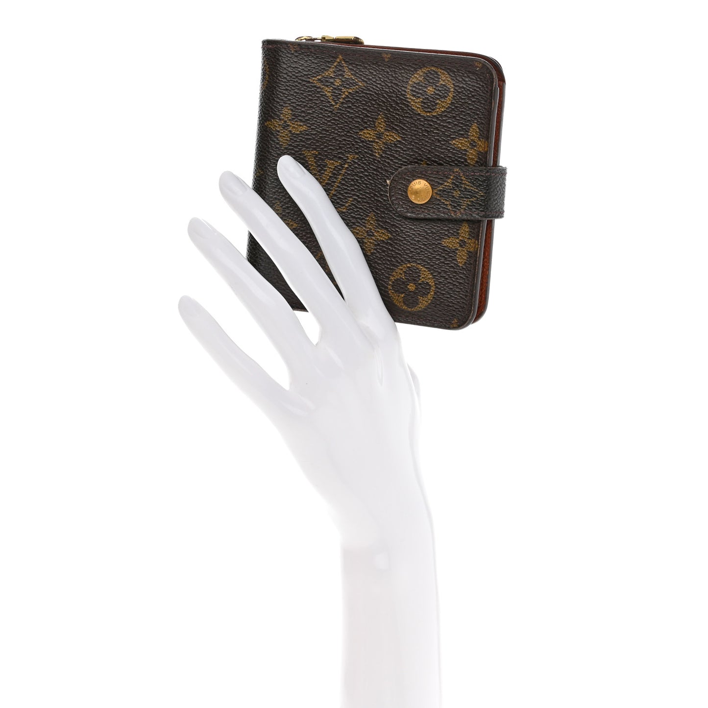 Monogram Compact Zippe Zipped Wallet