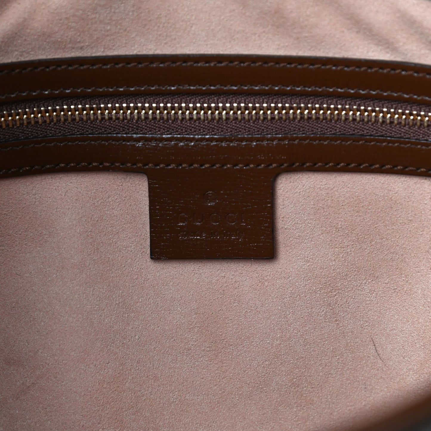 GG Supreme Monogram Azalea Calfskin Web Medium Jackie 1961 Hobo Beige Ebony Brown Sugar
