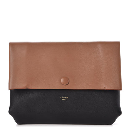 Celine Calfskin All Soft Pouch Tan 1 of 7