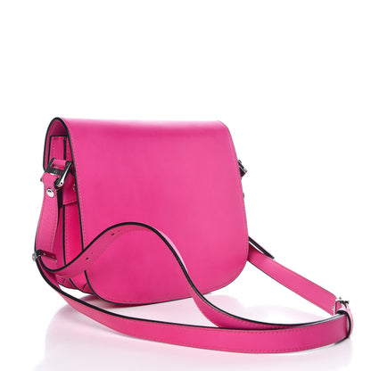 MCM Calfskin Patricia Crossbody Bag Electric Pink 3 of 10