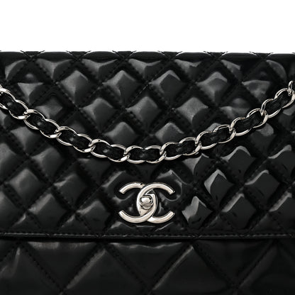 Chanel Vinyl Quilted In the Business Flap Bag Black 8 of 10