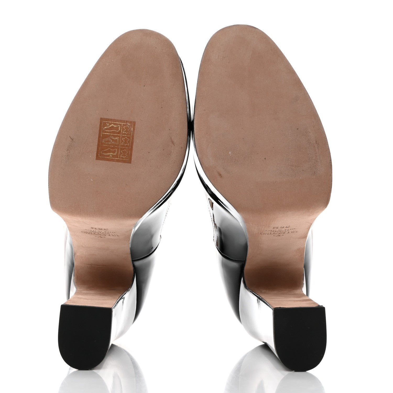 Valentino Garavani Patent Tan-Go 55/155mm Platform Pumps 36.5 Black 5 of 8