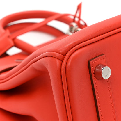 Hermes Swift Birkin 25 Vermillion 9 of 9